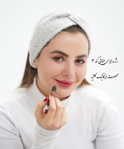 رژ مدادی عنابی کد ۳